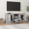 TV-taso harmaa Sonoma 100x35,5x45 cm tekninen puu