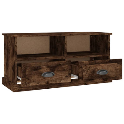 TV-taso savutammi 93x35,5x45 cm tekninen puu