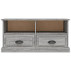 TV-taso harmaa Sonoma 93x35,5x45 cm tekninen puu
