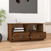TV-taso ruskea tammi 93x35,5x45 cm tekninen puu