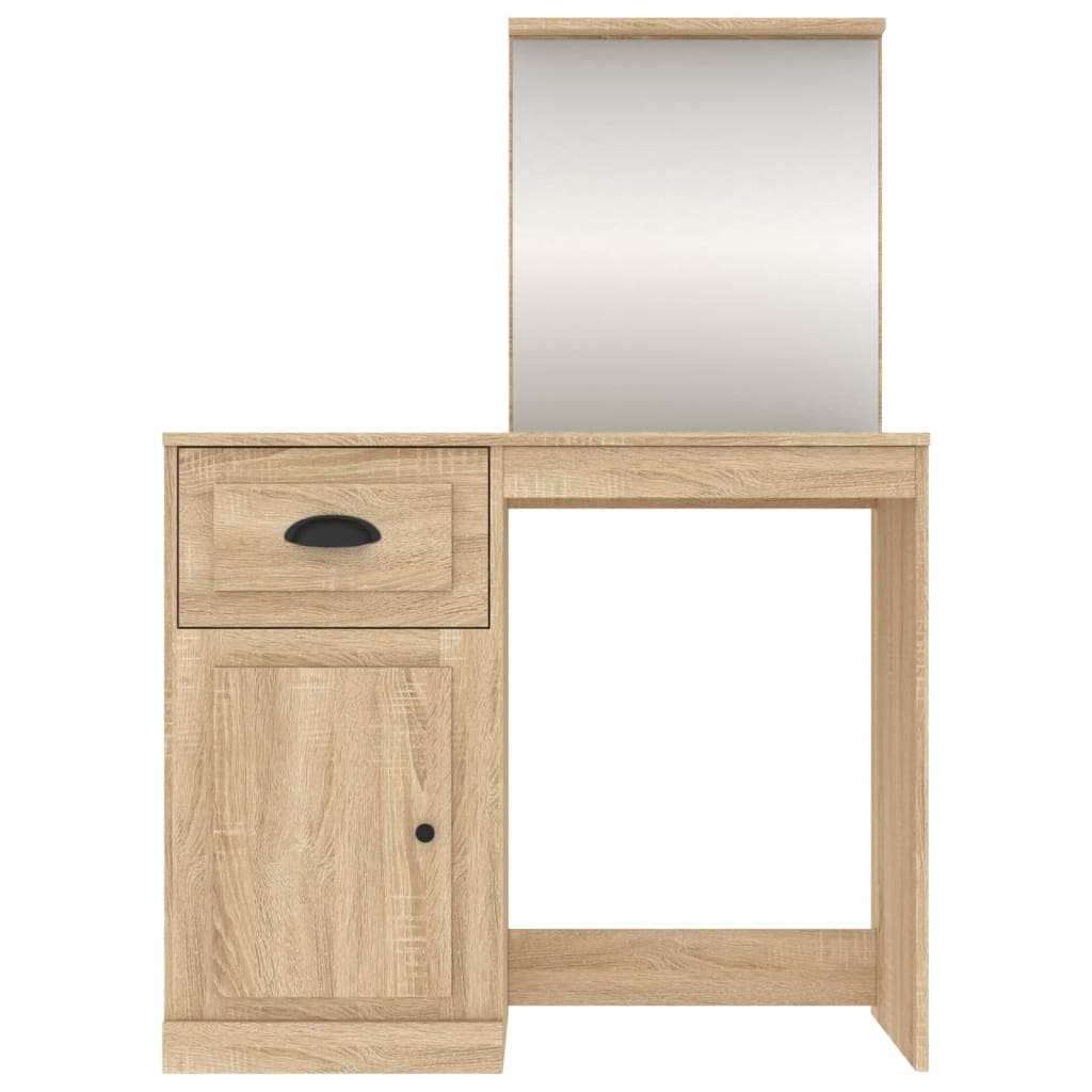 Sonoma tammi peilipöytä Faur 90x50x132,5cm (puinen)