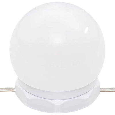 Harmaa peilipöytä led-valot Faur 90x50x132,5cm (puinen)