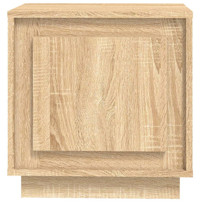 Yöpöydät 2 kpl Sonoma-tammi 44x35x45 cm tekninen puu