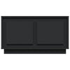 TV-taso musta 80x35x45 cm tekninen puu