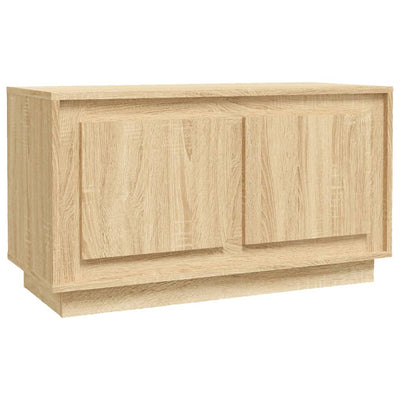 TV-taso Sonoma-tammi 80x35x45 cm tekninen puu