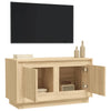 TV-taso Sonoma-tammi 80x35x45 cm tekninen puu