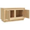 TV-taso Sonoma-tammi 80x35x45 cm tekninen puu