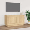 TV-taso Sonoma-tammi 80x35x45 cm tekninen puu