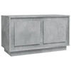 TV-taso betoninharmaa 80x35x45 cm tekninen puu