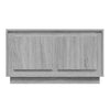 TV-taso harmaa Sonoma 80x35x45 cm tekninen puu