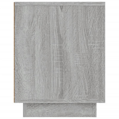TV-taso harmaa Sonoma 80x35x45 cm tekninen puu