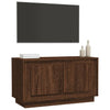TV-taso ruskea tammi 80x35x45 cm tekninen puu