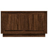 TV-taso ruskea tammi 80x35x45 cm tekninen puu