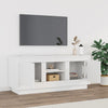 TV-taso valkoinen 102x35x45 cm tekninen puu