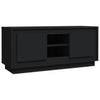 TV-taso musta 102x35x45 cm tekninen puu