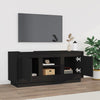 TV-taso musta 102x35x45 cm tekninen puu