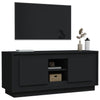 TV-taso musta 102x35x45 cm tekninen puu