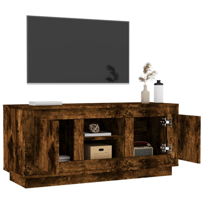 TV-taso savutammi 102x35x45 cm tekninen puu