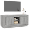 TV-taso harmaa Sonoma 102x35x45 cm tekninen puu
