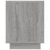 TV-taso harmaa Sonoma 102x35x45 cm tekninen puu
