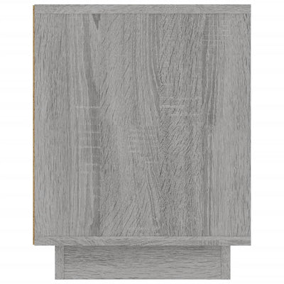 TV-taso harmaa Sonoma 102x35x45 cm tekninen puu