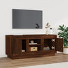 TV-taso ruskea tammi 102x35x45 cm tekninen puu