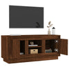TV-taso ruskea tammi 102x35x45 cm tekninen puu