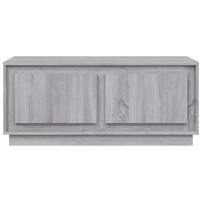 Sohvapöytä harmaa Sonoma 102x50x44 cm tekninen puu