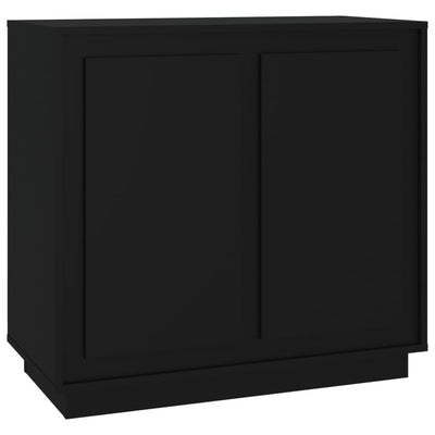 Senkki musta 80x34x75 cm tekninen puu