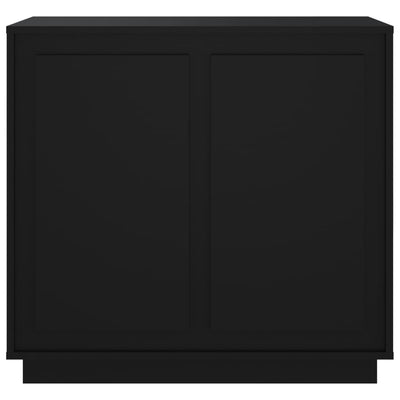 Senkki musta 80x34x75 cm tekninen puu