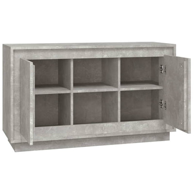 Senkki betoninharmaa 102x35x60 cm tekninen puu