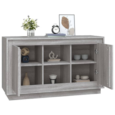 Senkki harmaa Sonoma 102x35x60 cm tekninen puu