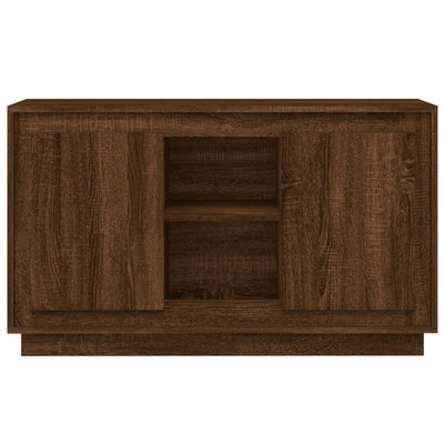 Senkki ruskea tammi 102x35x60 cm tekninen puu