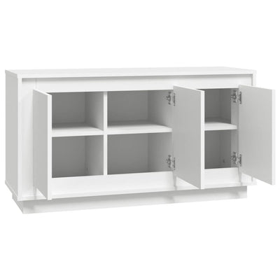 Senkki valkoinen 102x35x55 cm tekninen puu