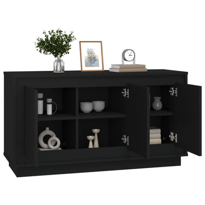 Senkki musta 102x35x55 cm tekninen puu