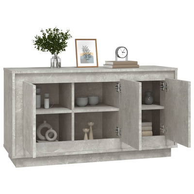 Senkki betoninharmaa 102x35x55 cm tekninen puu
