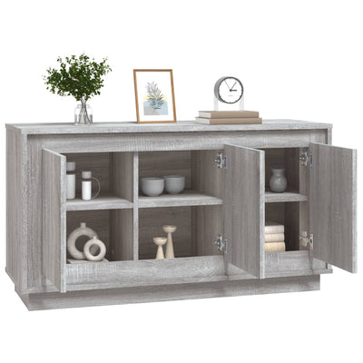 Senkki harmaa Sonoma 102x35x55 cm tekninen puu