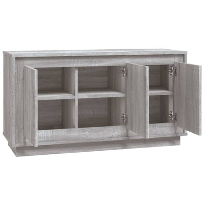 Senkki harmaa Sonoma 102x35x55 cm tekninen puu