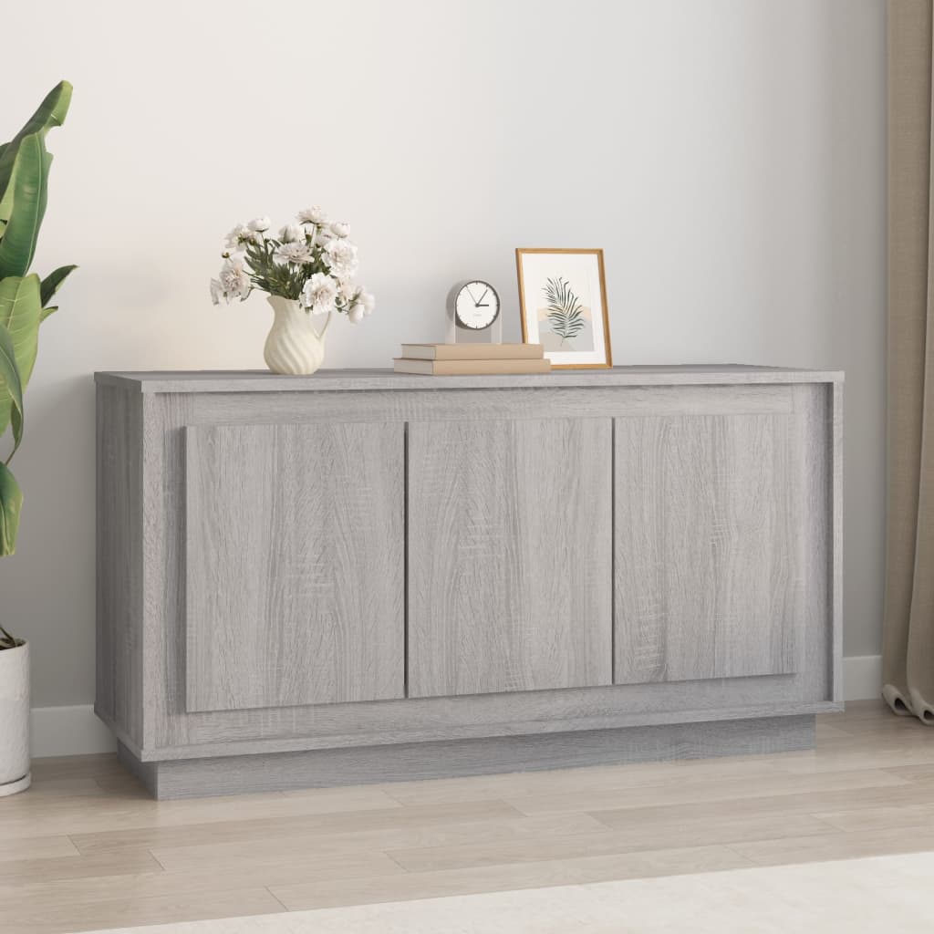 Harmaa senkki Efrosana 102x35x55cm (puinen)