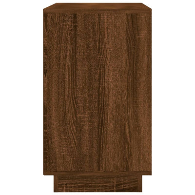 Senkki ruskea tammi 102x35x55 cm tekninen puu