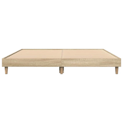 Sonoma tammi sängynrunko Dobronica 140x200cm (puinen)