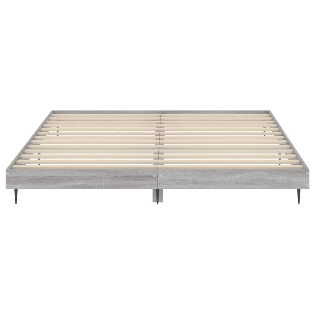 Harmaa sängynrunko Rl 200x200cm (puinen)