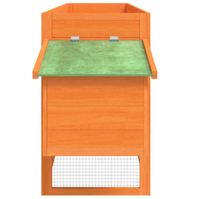 Ruskea kanankoppi Mardeias 204x50x84cm (mänty)