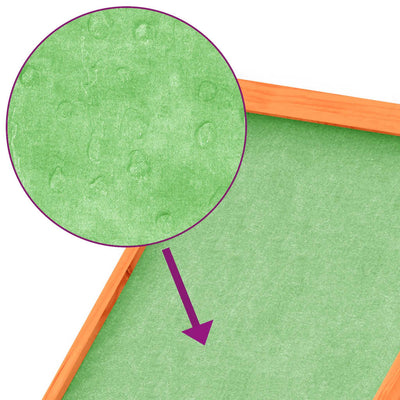 Ruskea kanankoppi Mardeias 204x50x84cm (mänty)