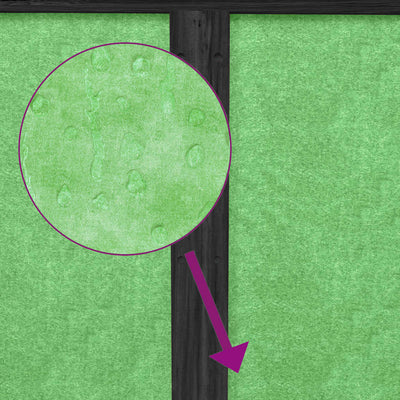 Harmaa kaninkoppi Agafiia 144x123x67,5cm (mänty)