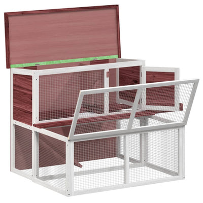 Mokka kaninkoppi Mendy 102x90x84,5cm (mänty)