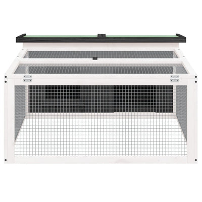 Harmaa kaninkoppi Commodore 117,5x97x47,5cm (mänty)