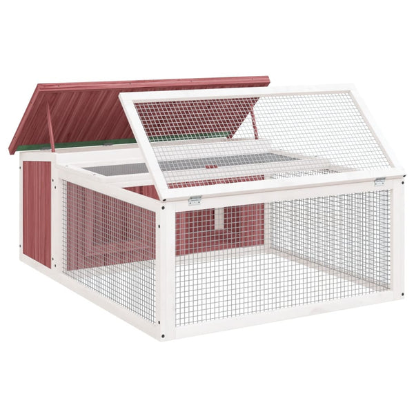 Kaninkoppi mokka 117,5x97x47,5 cm täysi mänty