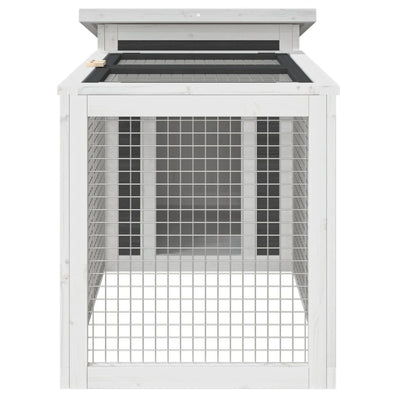 Harmaa kaninkoppi Cazmer 100,5x54x55cm (mänty)