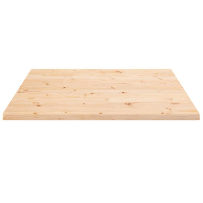 Pöytälevy 70x70x2,5 cm täysi mänty neliö